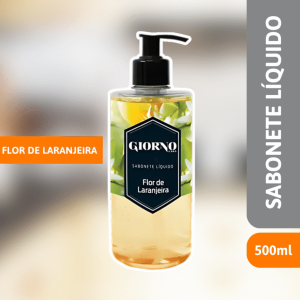 Sabonete Líquido Flor De Laranjeira 500ml - SANOL - Imagem 2
