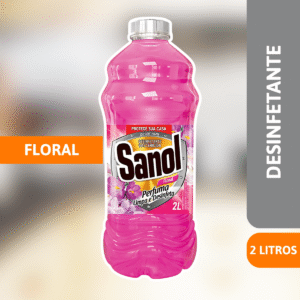 Desinfetante Floral 2L - SANOL