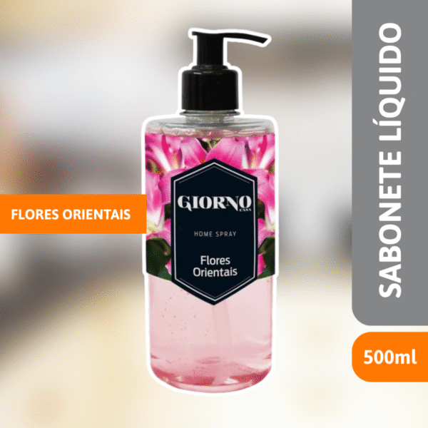 Sabonete Líquido Flores Orientais 500ml - SANOL - Imagem 2