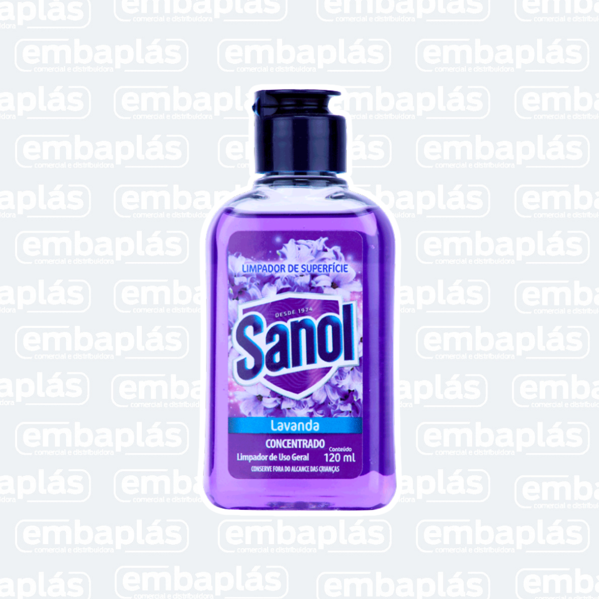 Limpador De Superfície Lavanda 120ml - SANOL