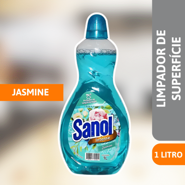 Limpador Perfumado Jasmine 1L - SANOL - Imagem 2