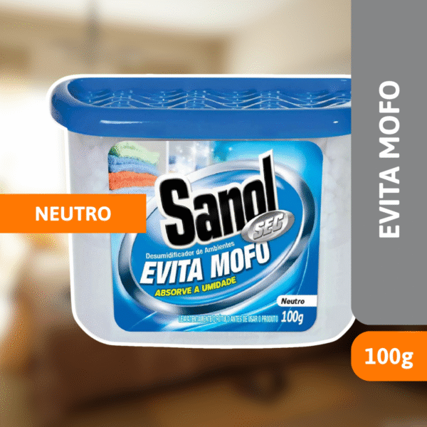 Evita Mofo Neutro 100g - SANOL - Imagem 2