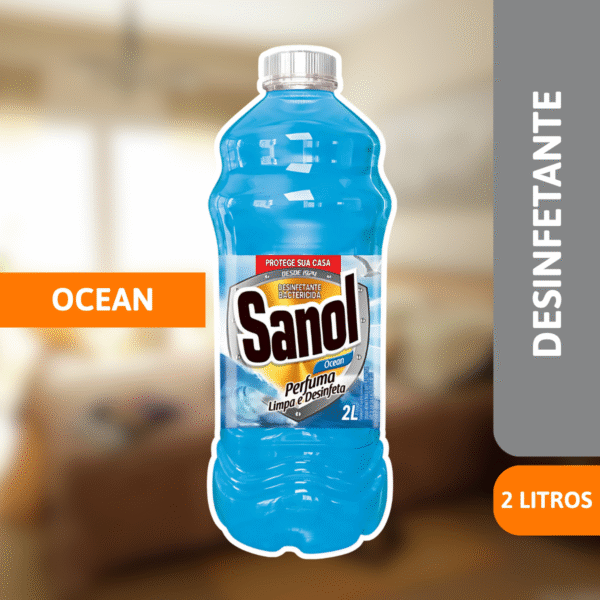 Desinfetante Ocean 2L - SANOL - Imagem 2