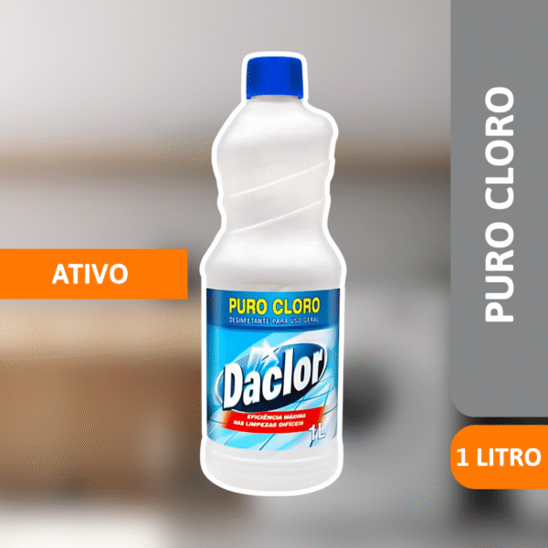 Puro Cloro Ativo Daclor 1L - SANOL - Imagem 2