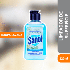 Limpador De Suerfície Roupa Lavada 120ml - SANOL
