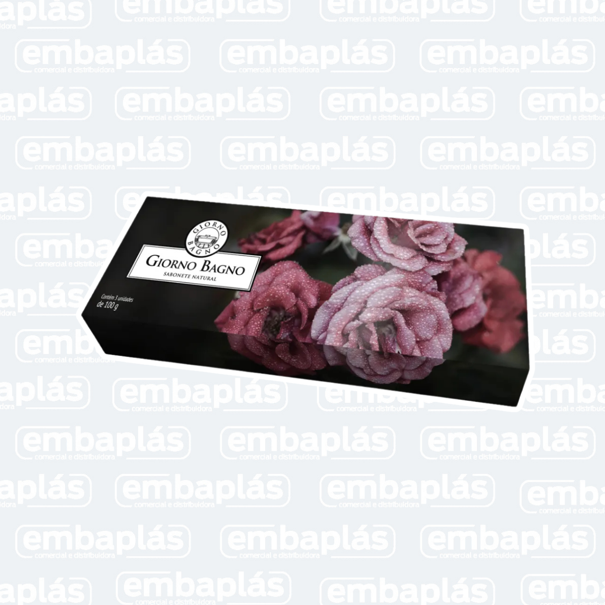 Kit Giorno Bagno Rosa C/3 Sabonetes - SANOL