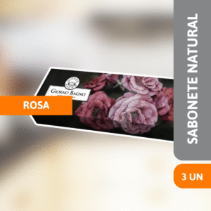 Kit Giorno Bagno Rosa C/3 Sabonetes - SANOL