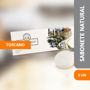 Kit Giorno Bagno Toscano C/3 Sabonetes - SANOL