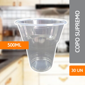 Copo Supremo 500ML C/30 Un - PRAFESTA