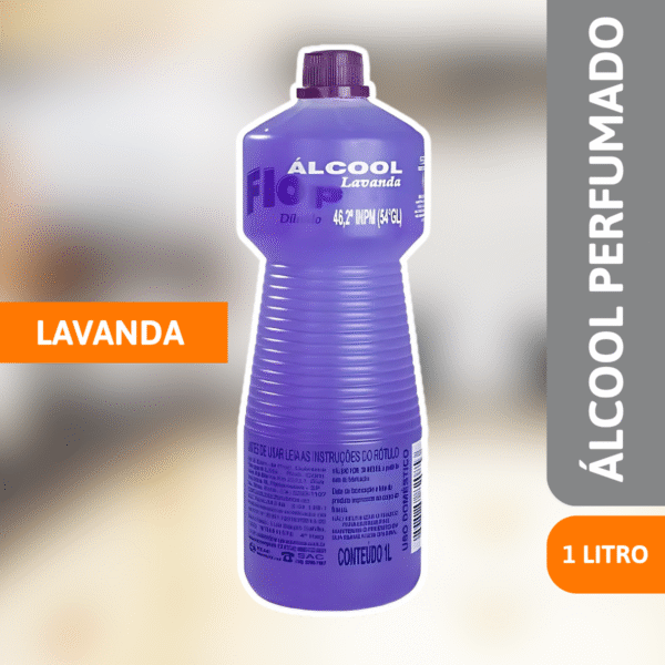 Álcool Perfumado Lavanda 1L Flop´s - TANGARA - Imagem 2