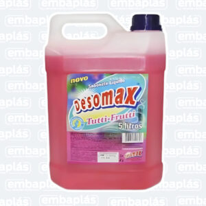 Sabonete Líquido Tutti Frutti 5L - DESOMAX