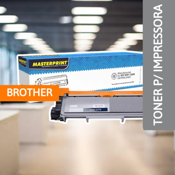 Toner P/ Impressora Brother TN 2340 - MASTERPRINT - Imagem 2