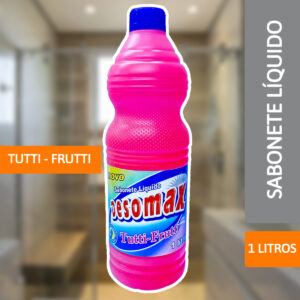 Sabonete Líquido Tutti Frutti 1L - DESOMAX