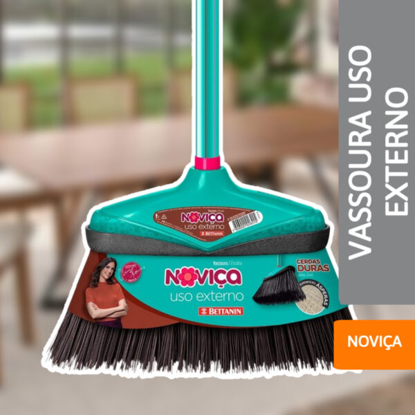 Vassoura Noviça Uso Externo - BETTANIN - Imagem 2