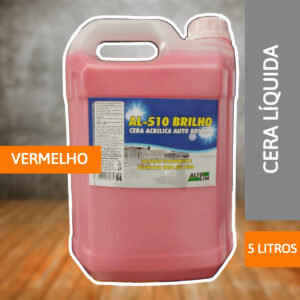 Cera Líquida Auto Brilho Vermelha 5L - ALTOLIM