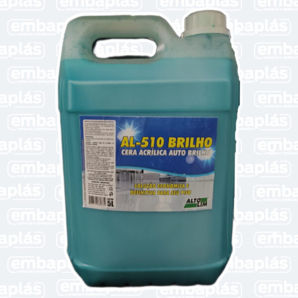 Cera Líquida Auto Brilho Verde 5L - ALTOLIM