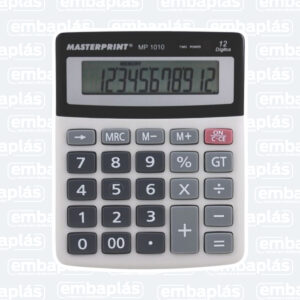 Calculadora Manual Eletrônica 12 Dígitos - MASTERPRINT