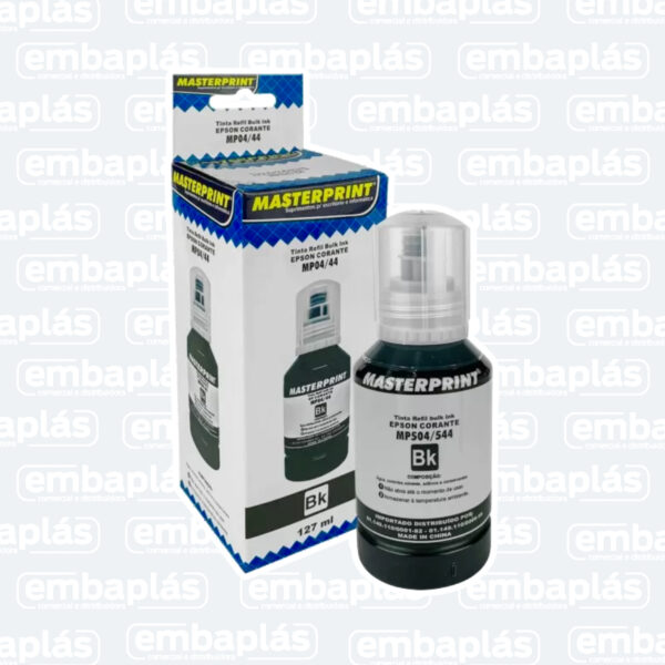 Refil Bulk Ink Epson 504 Black 127ml - MASTERPRINT