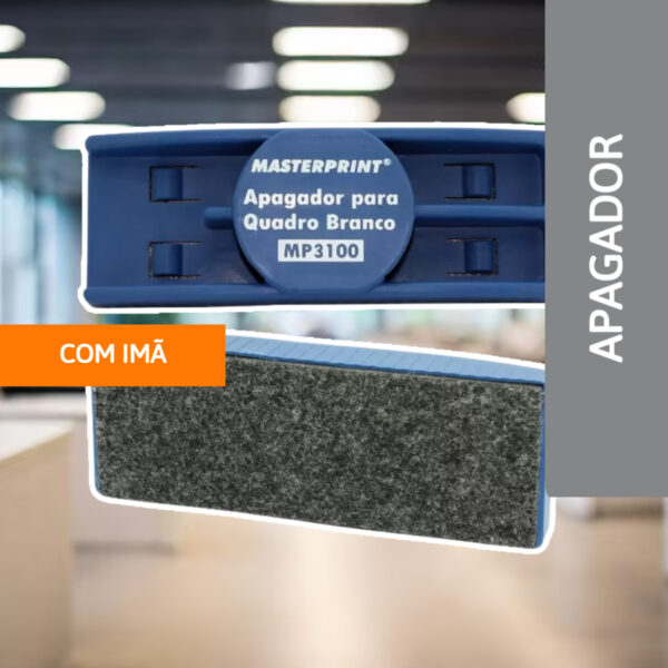 Apagador de Quadro Branco - MASTERPRINT - Imagem 2