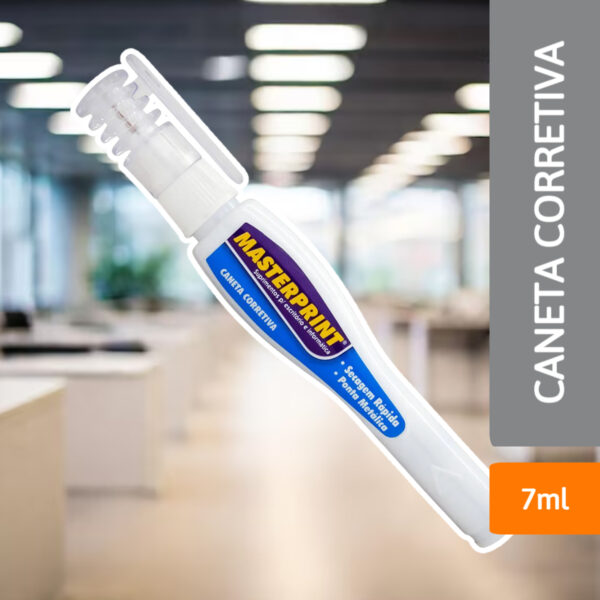 Corretivo Caneta 7ML -MASTERPRINT - Imagem 2