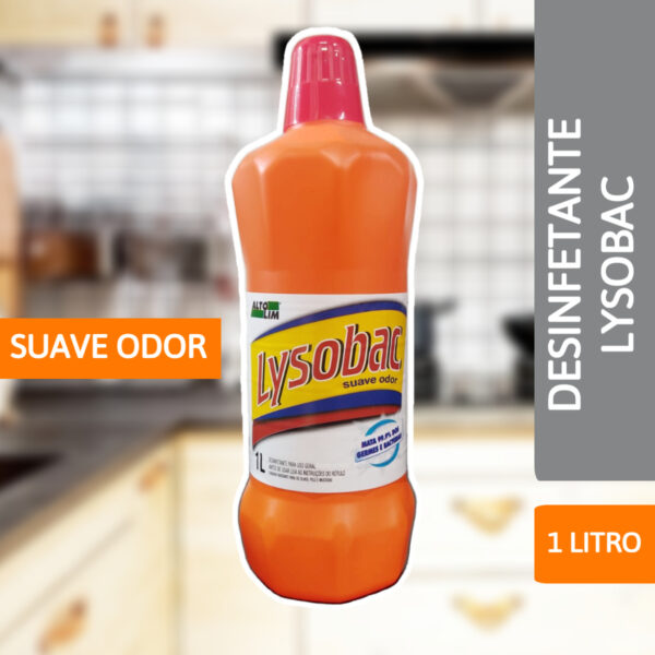 Lysobac 1L Suave Odor - ALTOLIM - Imagem 2
