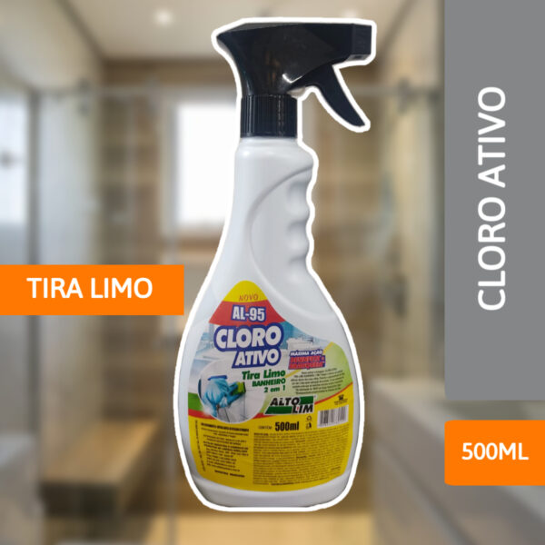 Cloro Ativo Spray 500ML - ALTOLIM - Imagem 2