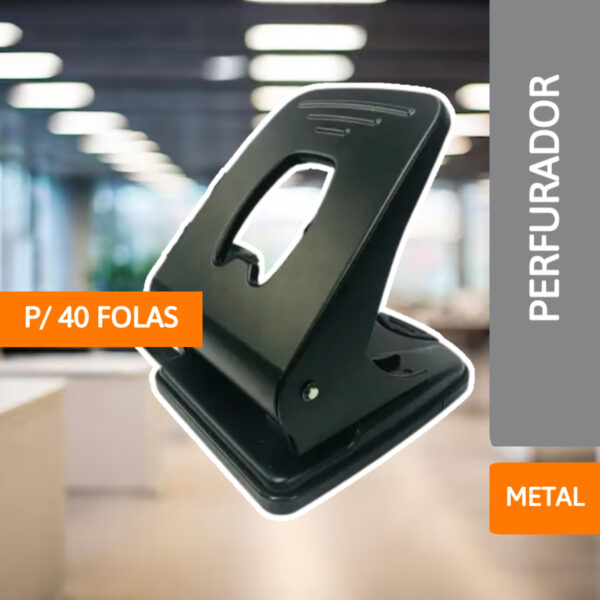Perfurado De Metal P/ 40 Folhas - MASTERPRINT - Imagem 2