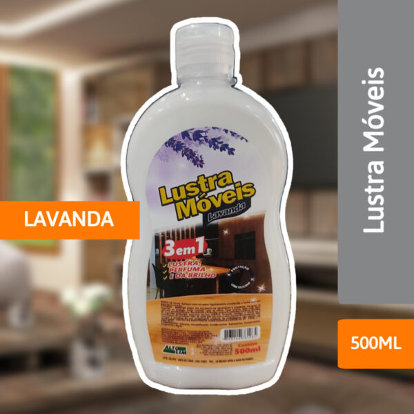 Lustra Móveis Lavanda 500ML - ALTOLIM - Imagem 2