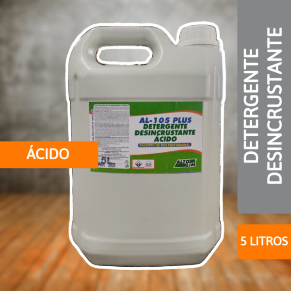 Detergente Desincrustante Ácido 5L - ALTOLIM - Imagem 2