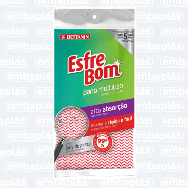 Pano Multiuso Vermelho Esfrebom - BETTANIN