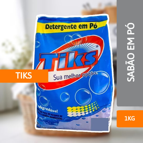 Sabão Em Pó 1KG Tiks - DESOMAX - Imagem 2