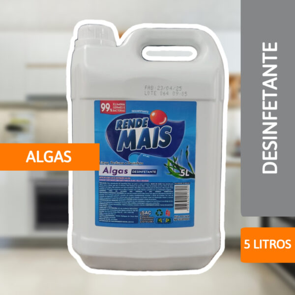 Desinfetante Algas Rende Mais 5L - AYLAG - Imagem 2