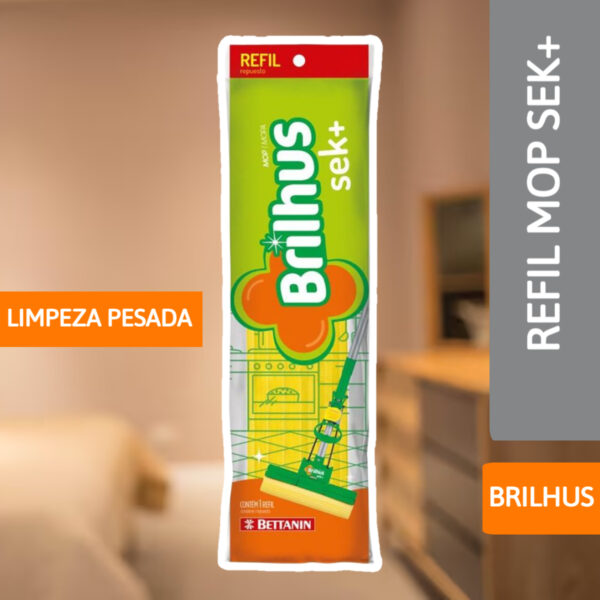 Refil Rodo Mop Sek+ - BETTANIN - Imagem 2