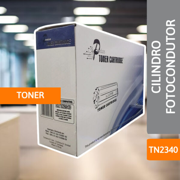 Cilindro Fotocondutor Toner Brother TN2340 - MASTERPRINT - Imagem 2