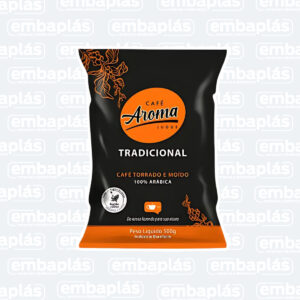 Café Torrado e Moído Tradicional 500g - AROMA