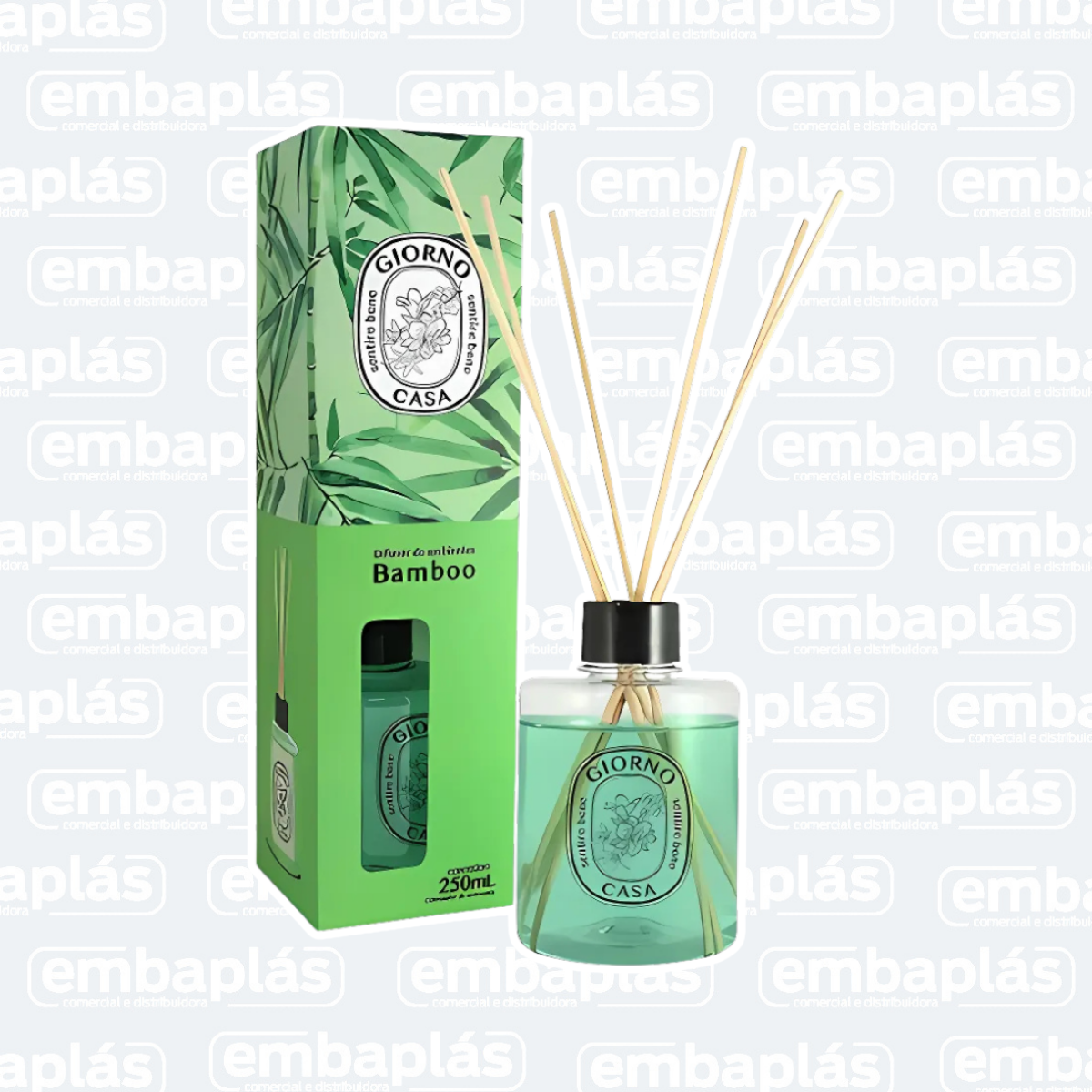 Difusor De Ambiente Giorno Bamboo 250ml - SANOL