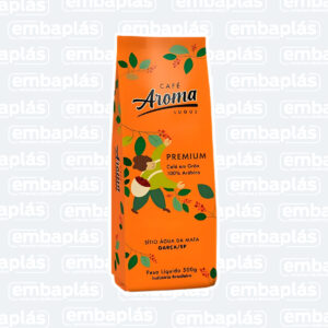Café Torrado Em Grão Premium 500g - AROMA