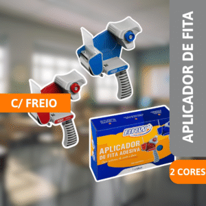 Aplicador de Fita Adesiva Manual C/ Freio - SANOL