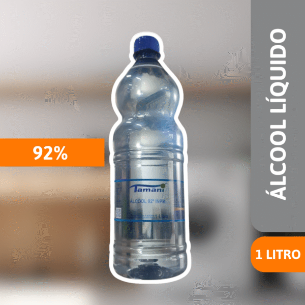 Álcool Líquido 92% 1 Litro - TAMANI - Imagem 2