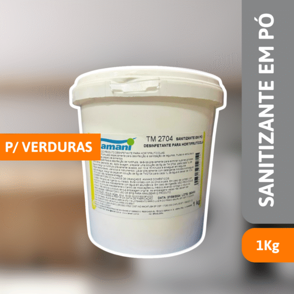 Sanitizante Em Pó Para Verdeuras - TAMANI - Imagem 2