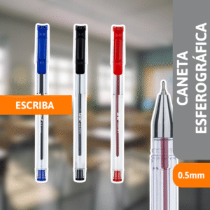 Caneta Esferográfica 0,5mm Escriba - BRW