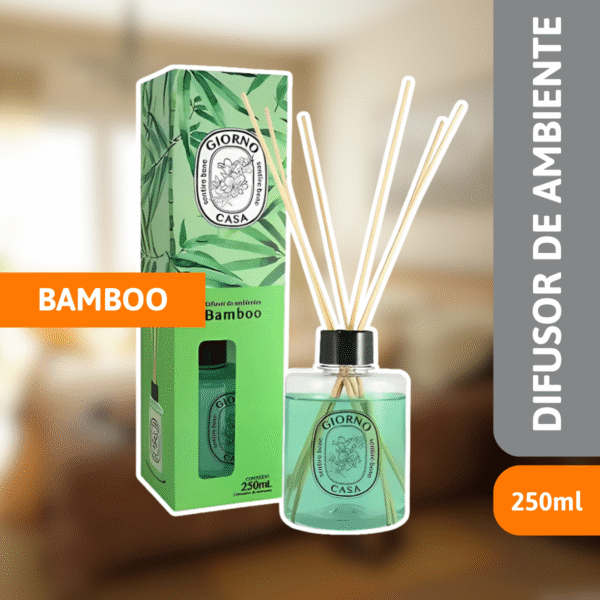 Difusor De Ambiente Giorno Bamboo 250ml - SANOL - Imagem 2