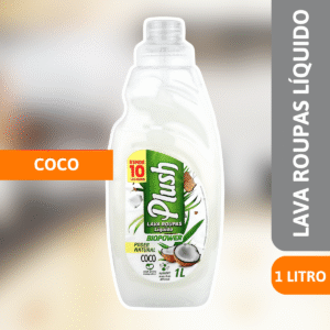 Lava Roupas Líquido Plush Biopower Coco 1L - SANOL