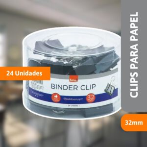 Clips Para Papel Binder 32mm - BRW