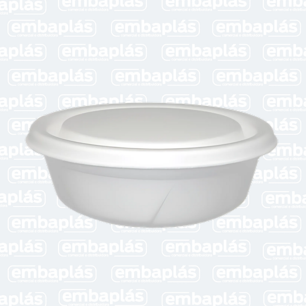 Marmita De Isopor 1000ml com 10 Un - SPUMAPAC