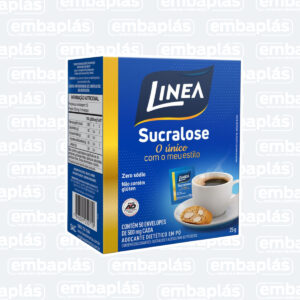 Adoçante em Pó C/ 50 Sachês - LINEA