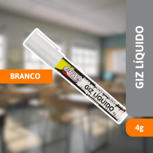 Giz Líquido 6mm 4g Branco - BRW
