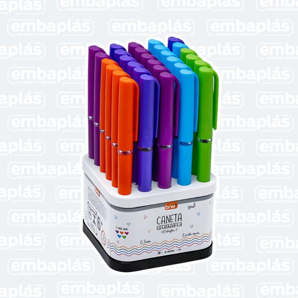 Caneta Esferográfica 0,7mm Colorflow - BRW