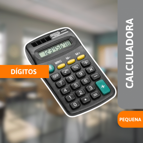 Calculadora Pequena De Bolso 8 Dígitos - BRW - Imagem 2