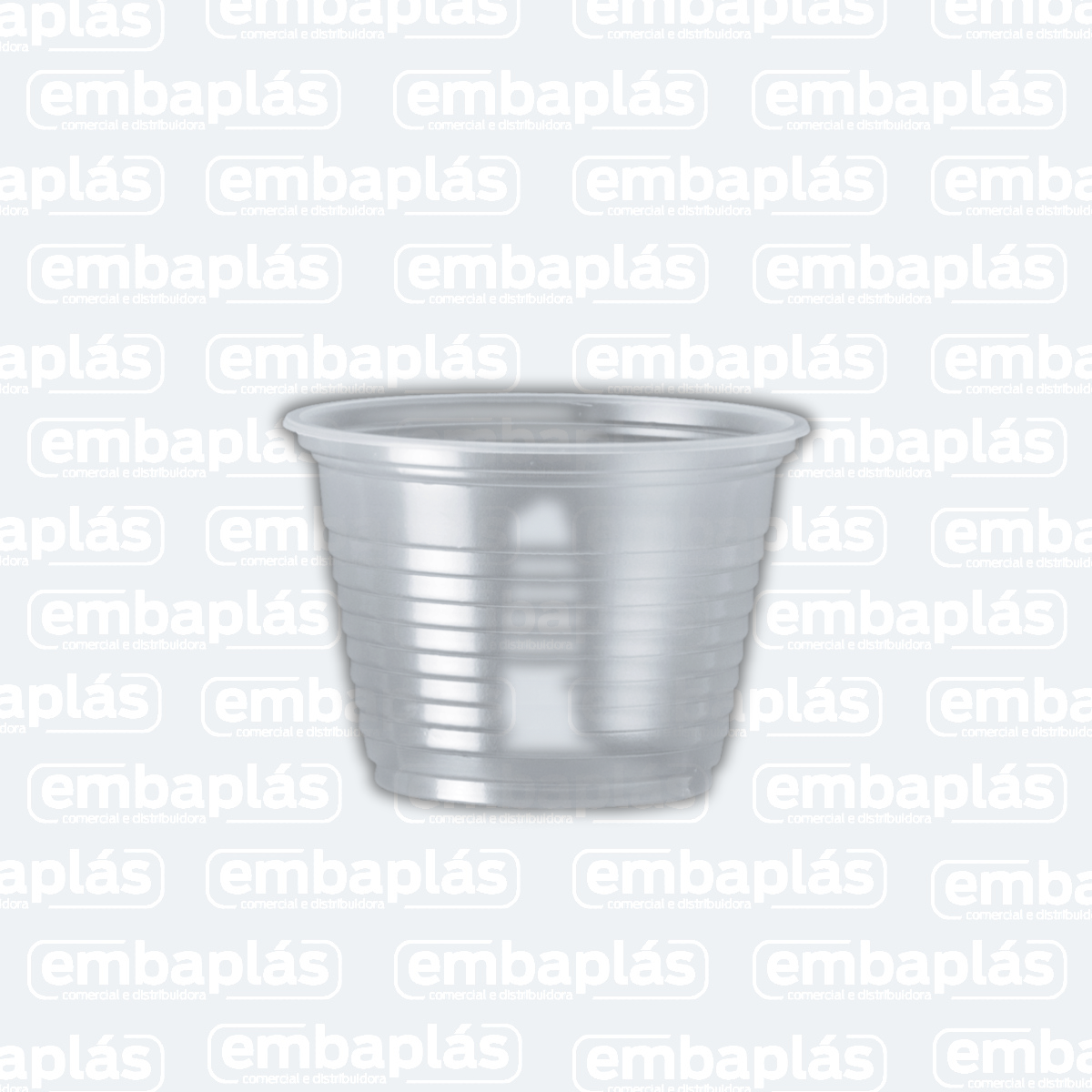Pote Plástico trasnparente 100ml C/100 Un - CRISTALCOPO